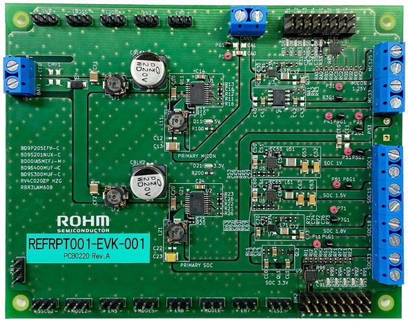 图1. 参考板“REFRPT001-EVK-001”的外观图