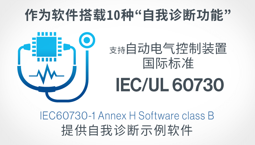 支持自动电动控制设备的国际性规格即IEC/UL 60730