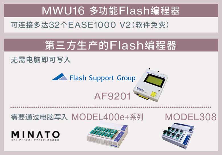 MWU16多功能Flash编程器 第三方生产的Flash编程器