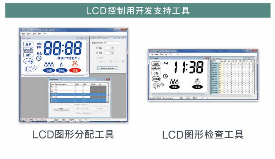LCD控制软件开发支持工具 LCD图形工具